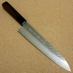 Japanese Kitchen Gyuto Chef Knife 210mm 8 Hammered Damascus 45 Layer From JAPAN