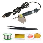Mini USB Electric Soldering Iron 5V 8W Solder Tool Kit Set
