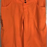 Troy Lee Designs Skyline Mountain Biking Shorts MTB Mens Size 36 Neon Orange